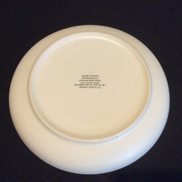 Linden Street Harvest Pumpkin 4 Salad Plates Used in Original Box Thanksgiving - Picture 3 of 15